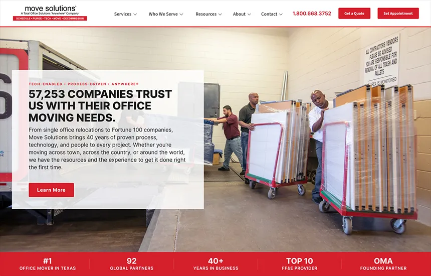 Move Solutions - Texas Office Movers